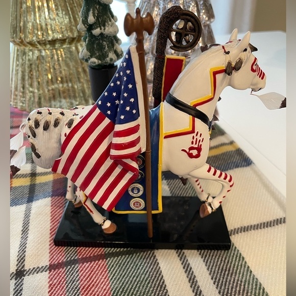 The Trail of Painted Ponies “Trail of Honor” Military Horse - Picture 3 of 8